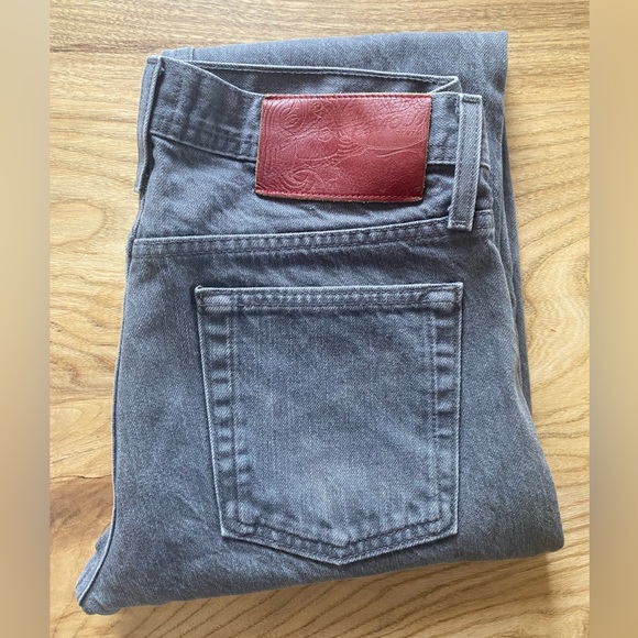 Naked & Famous Jeans Mens 32 x 29 Gray Selvedge Weird Guy Tapered - Picture 2 of 8